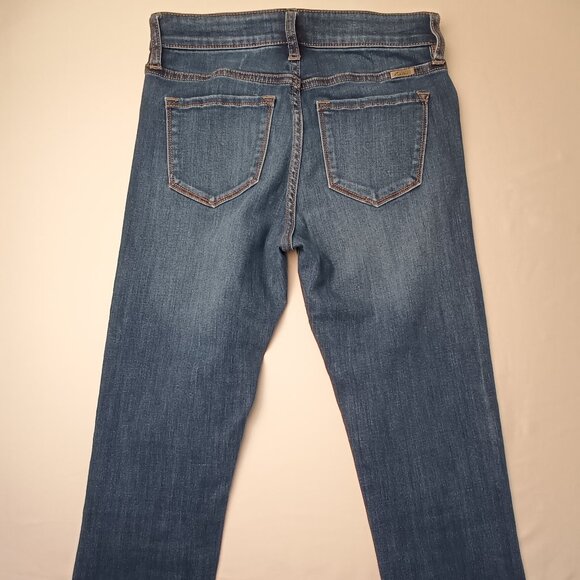 KanCan Jeans Size 27/4 Mid Rise Skinny Leg Medium Wash - Picture 3 of 9